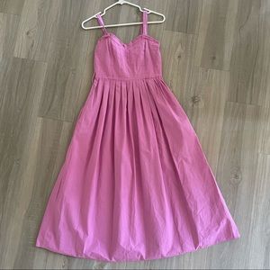 Zara Poplin Midi Dress